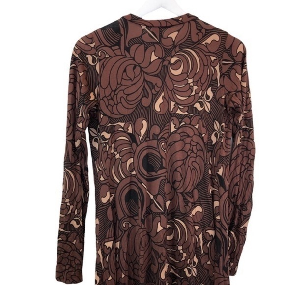 French Connection Floral Brown Long Cardigan - Picture 5 of 7